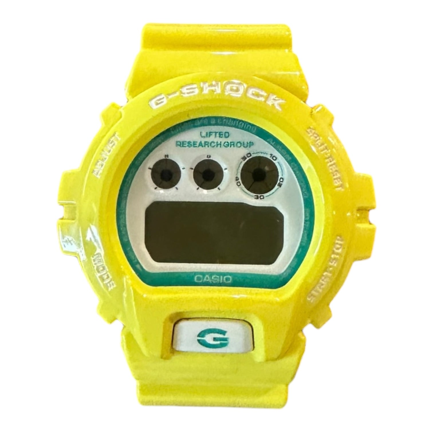 G Shock Yellow/Blue Watch