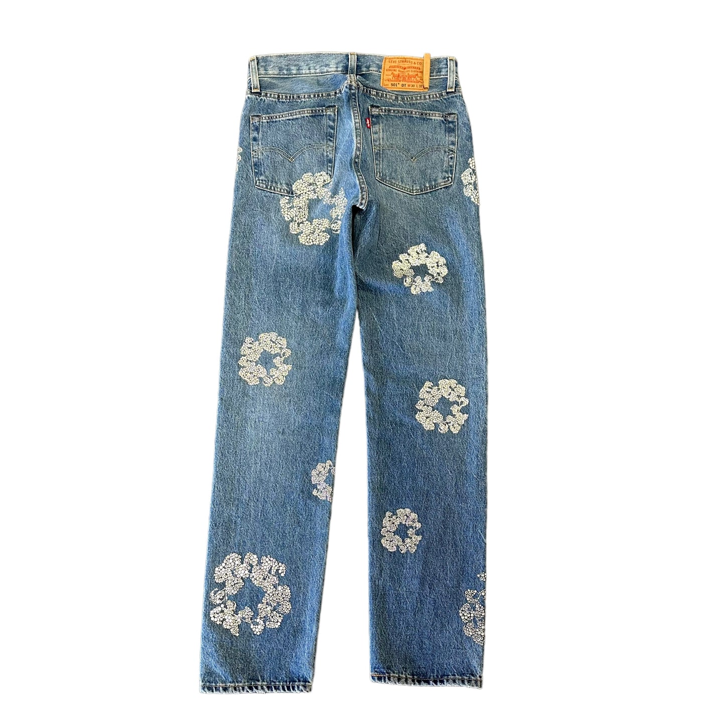 Denim Tears Medium Wash Swarovski Jeans