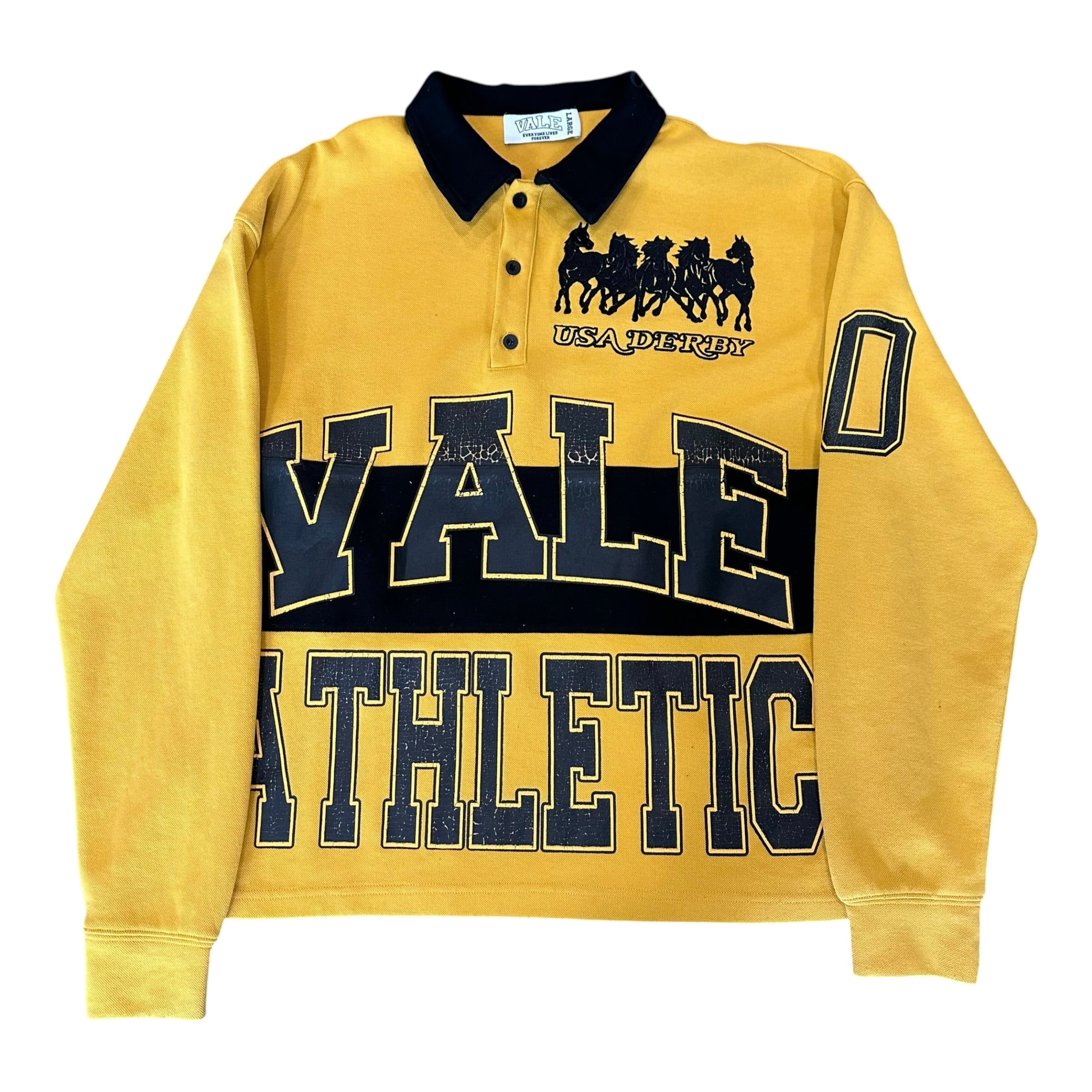 Vale USA Derby Yellow Polo