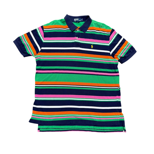 Ralph Lauren Pink/Green Multi Polo