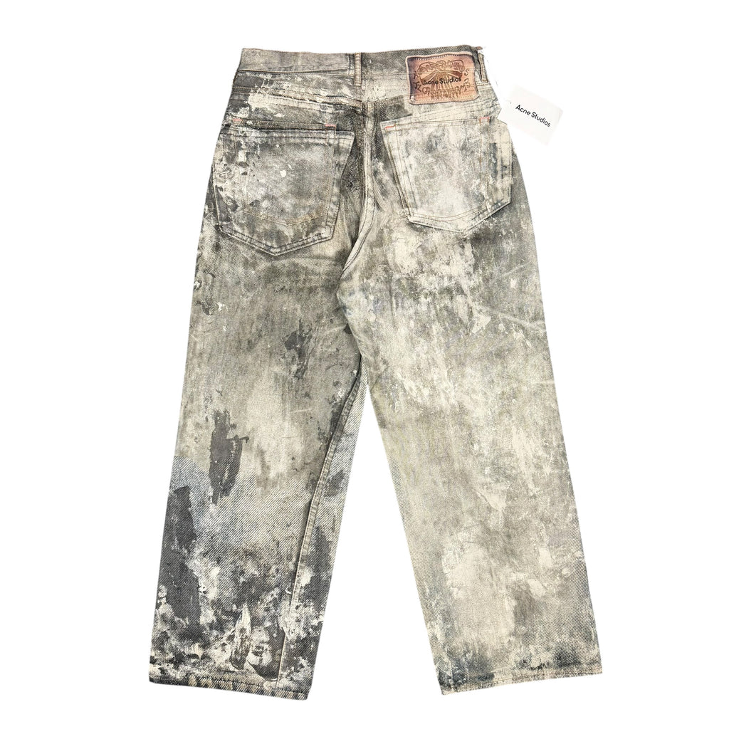 NEW Acne Studios 1981 Splatter Jeans