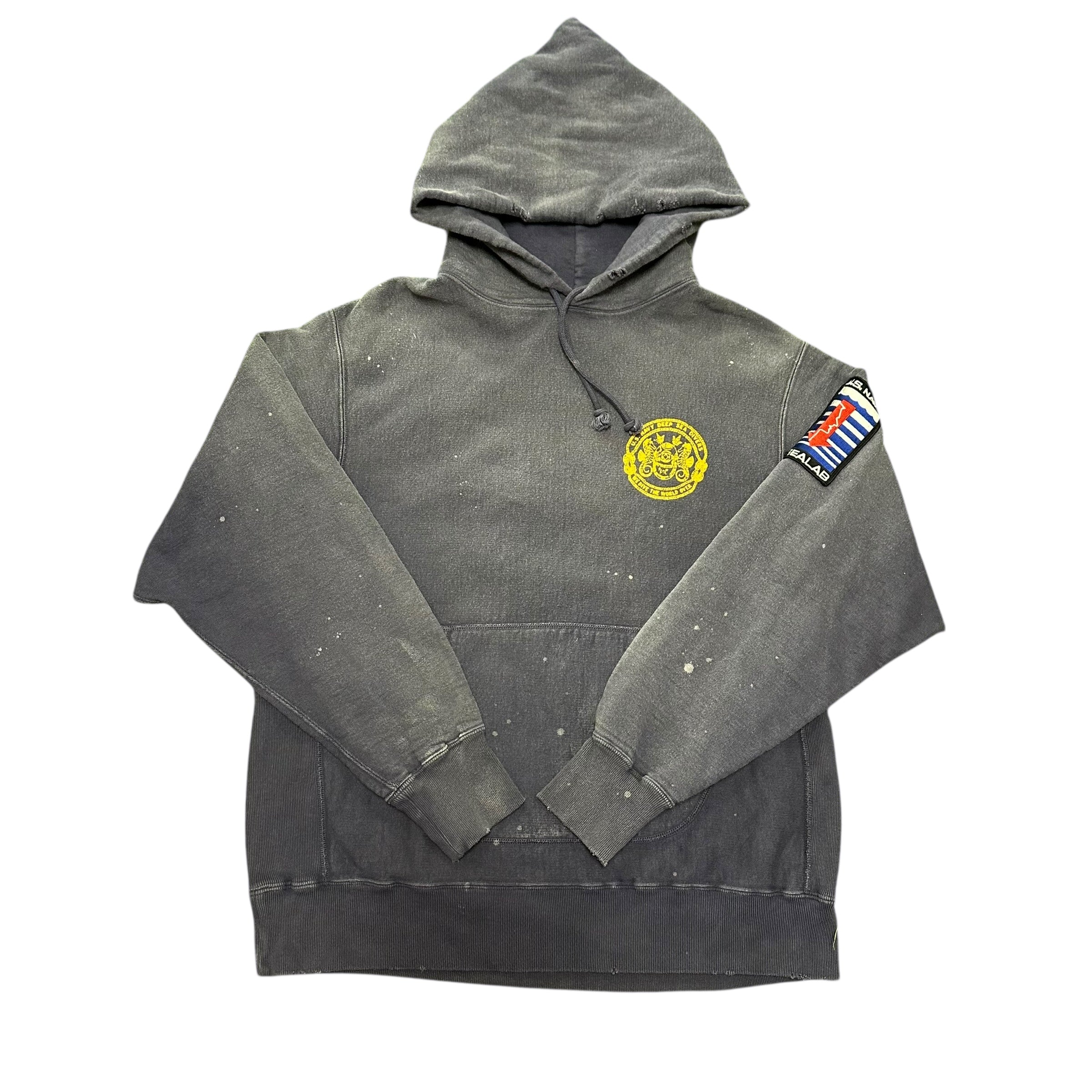 NEW BOWWOW Navy Blue & Golds Hoodie