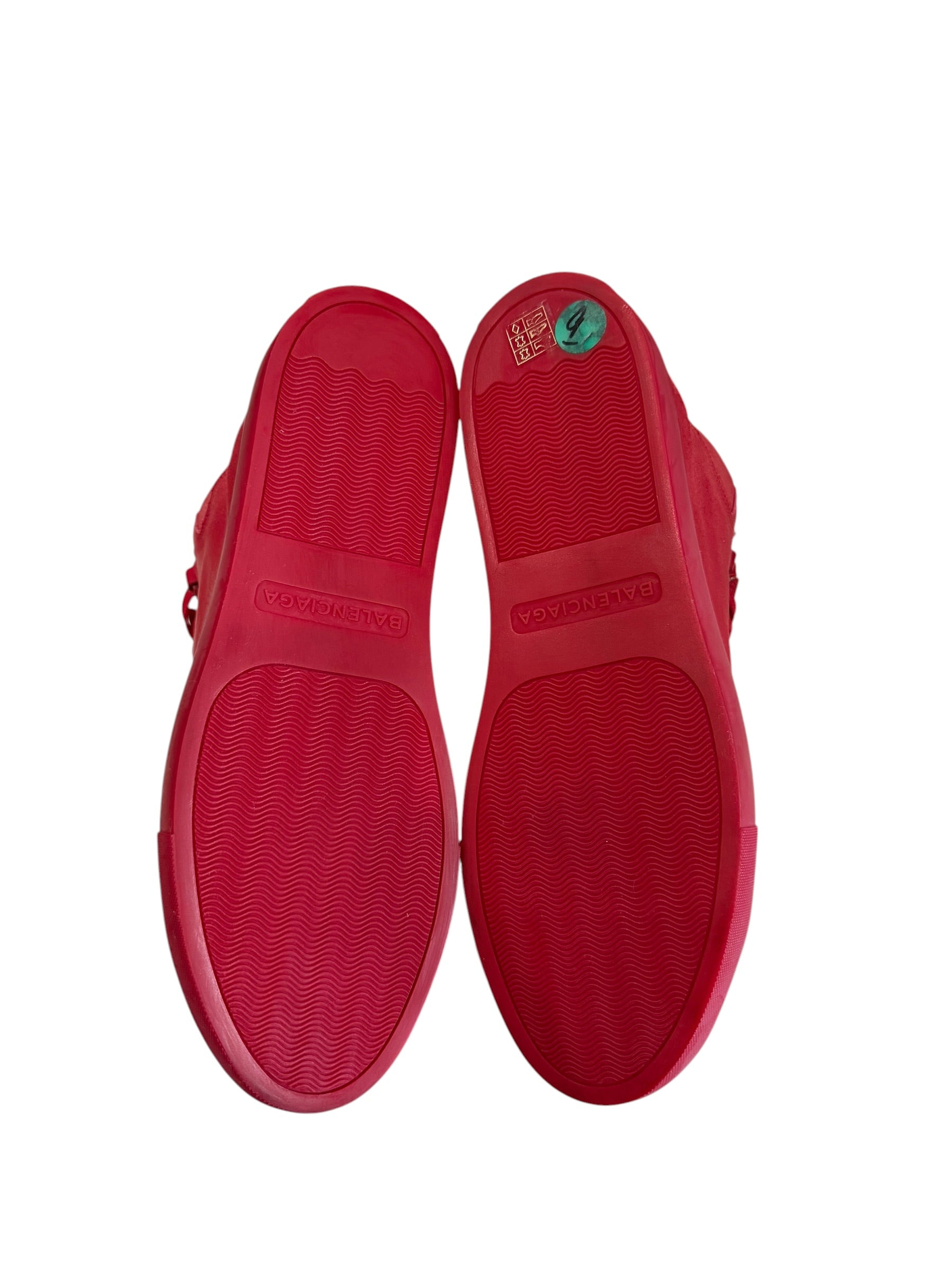NEW Balenciaga Arena Sneakers Red (No Box)