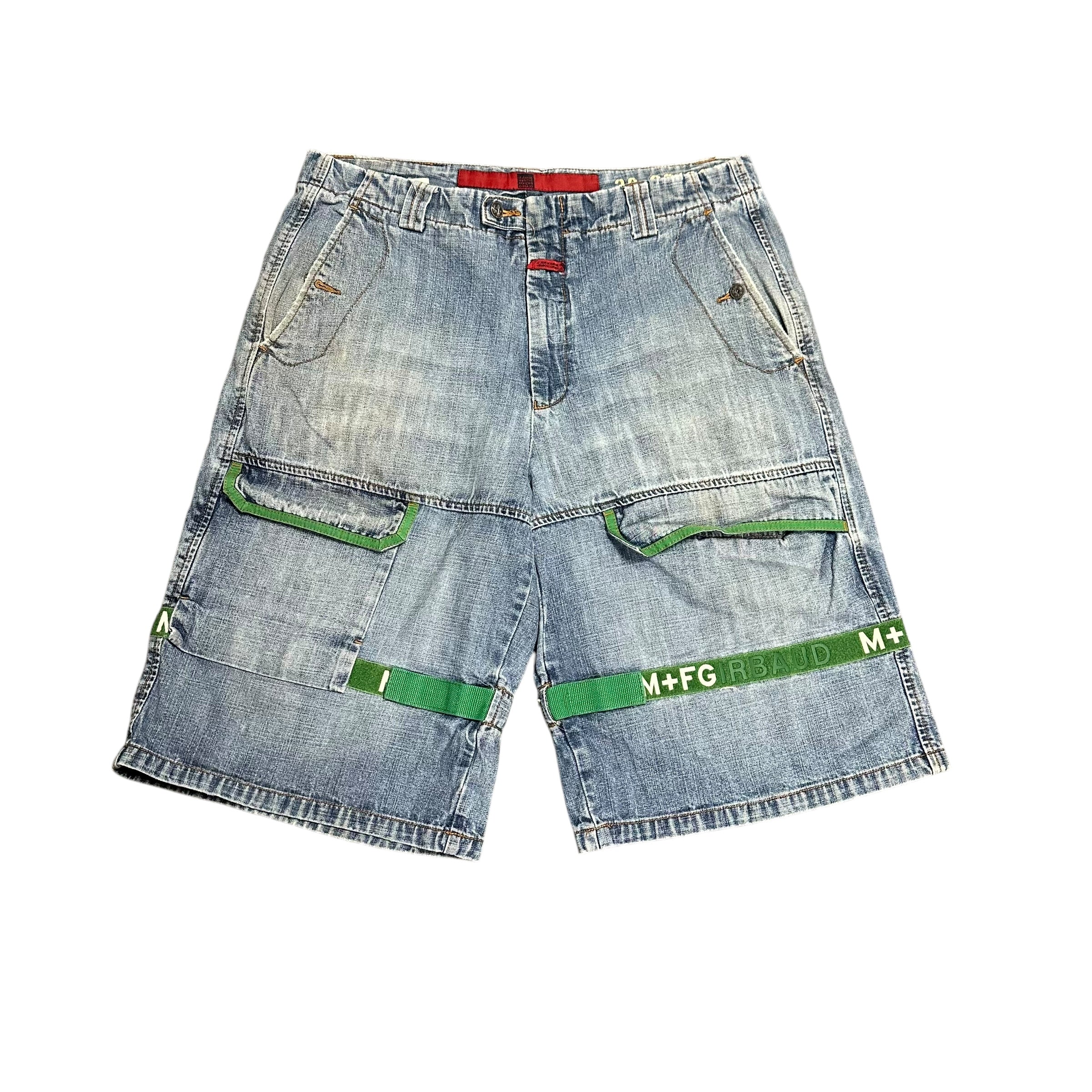 Vintage Girbaud Shorts Blue/Green