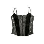 Playboy leather corset FDWMNS