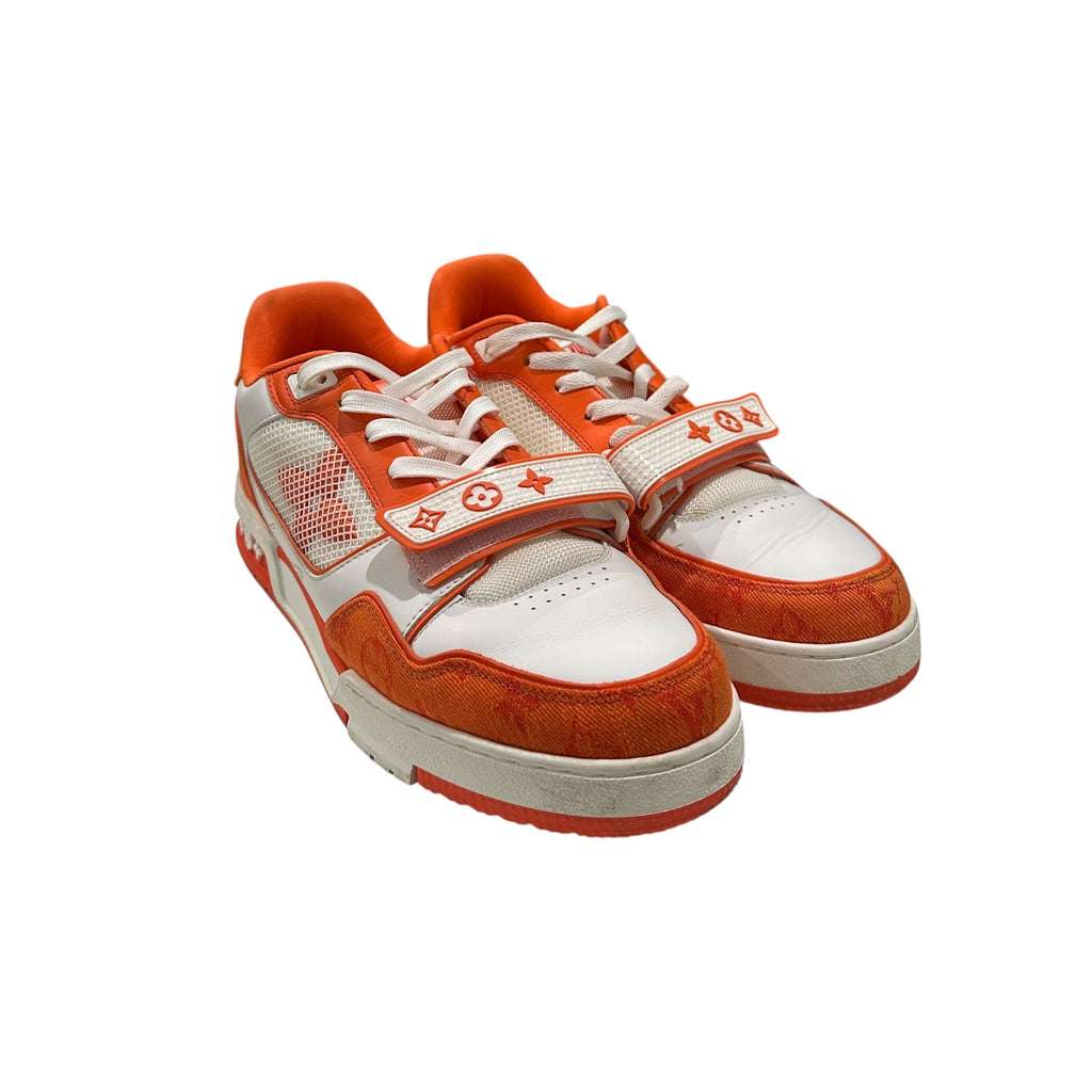 Louis Vuitton Trainer Velcro Strap “Orange” (No Box)