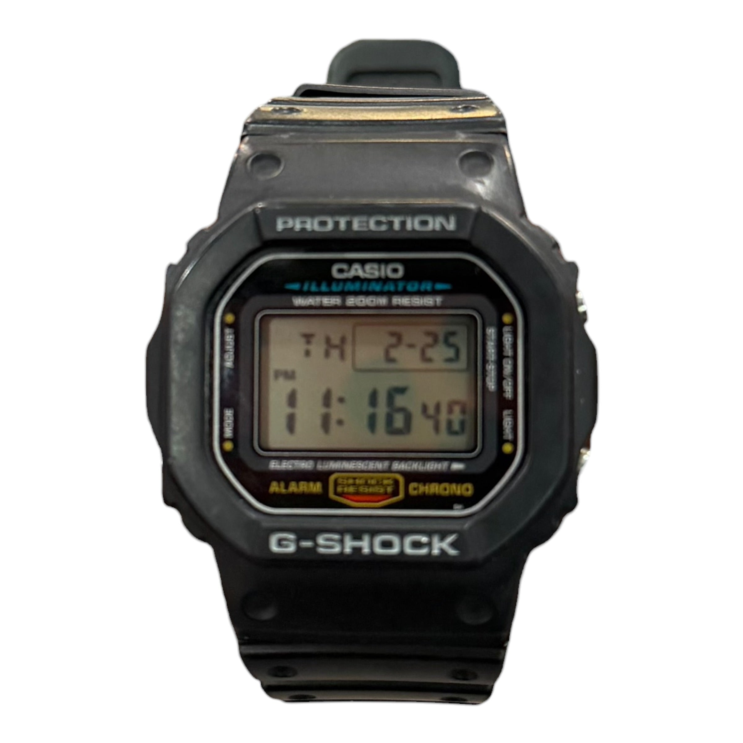G Shock Black/Black