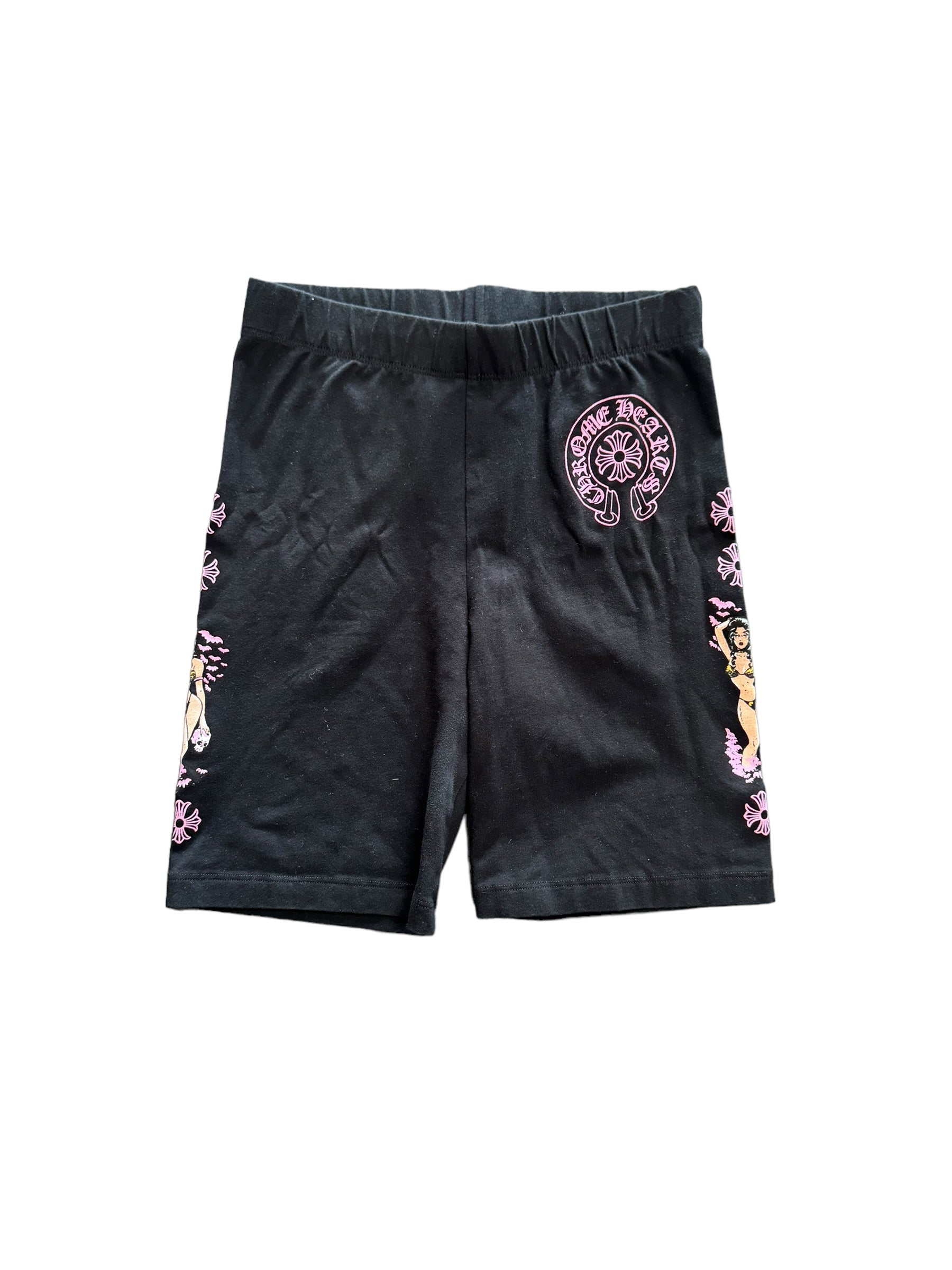 Deadly Doll Biker Shorts