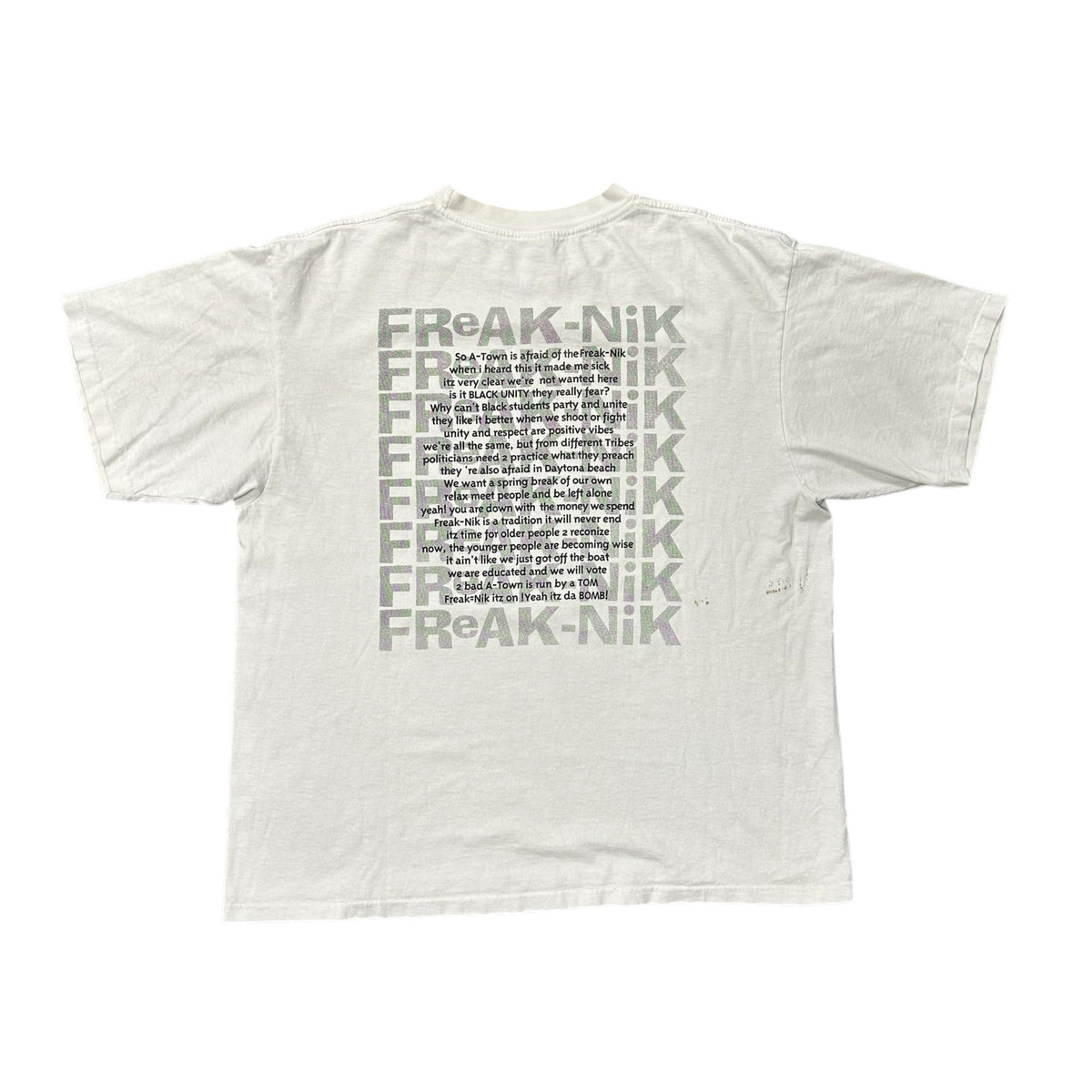 95’ Freaknik “Positive Vibes” Tee