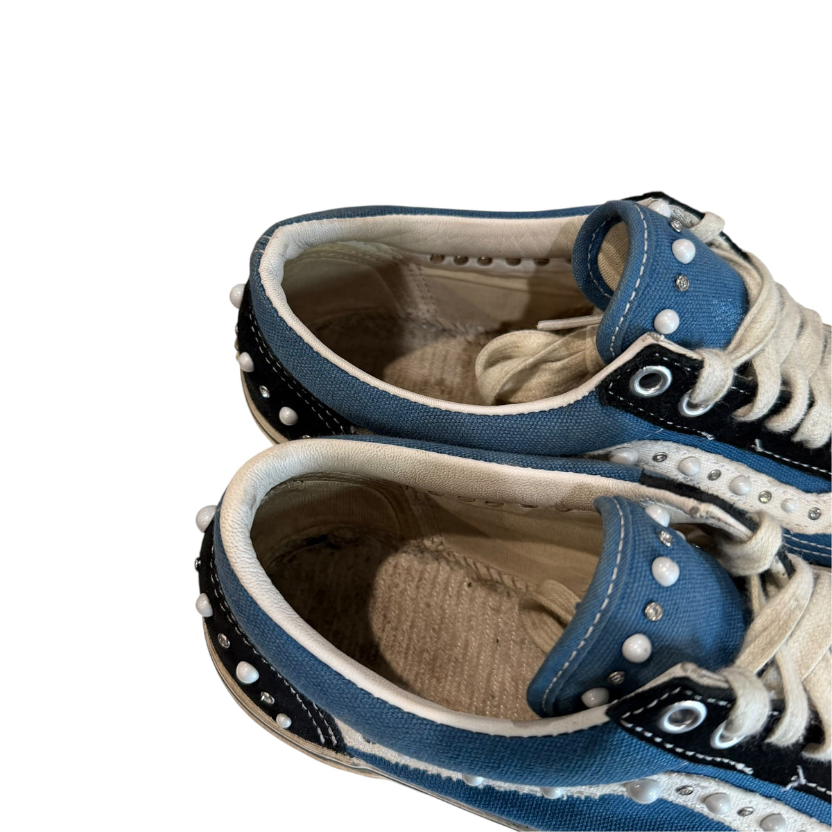 Vans Pearlized Blue (No Box) - Heavily Worn