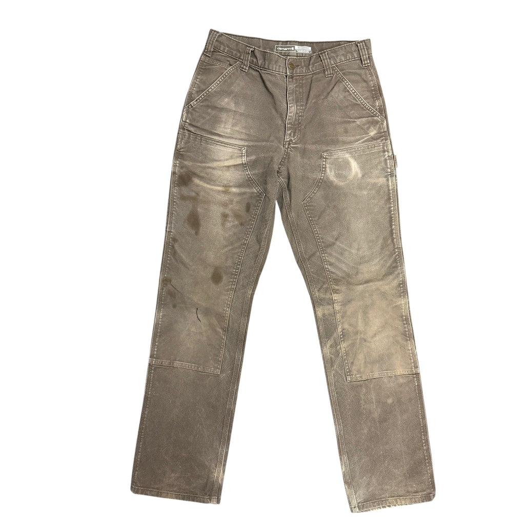 Distressed Carhartt Double Knee Work Pants