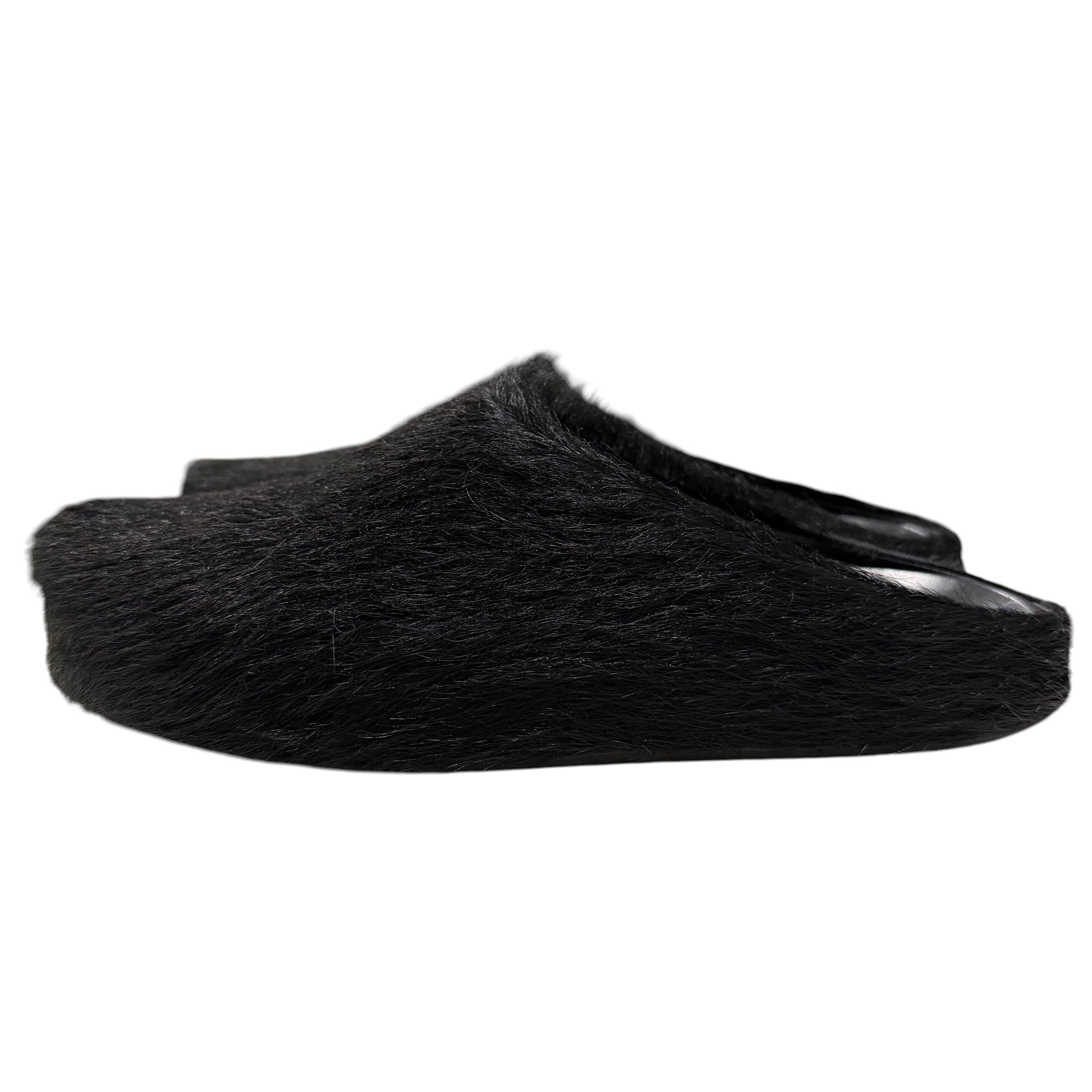 Marni Black Fussbett Mule