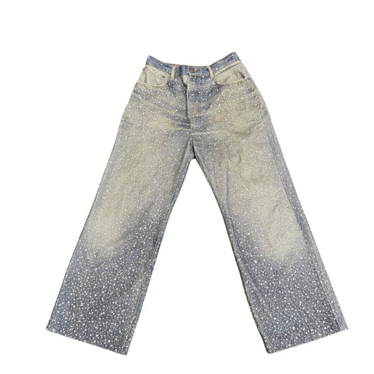 Birth Of Royal Child Rhinestone Denim