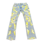 Endless Boro Stitch Yellow Jeans