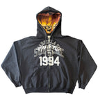 Margiela MM6 x Supreme Zip Hoodie “Black”