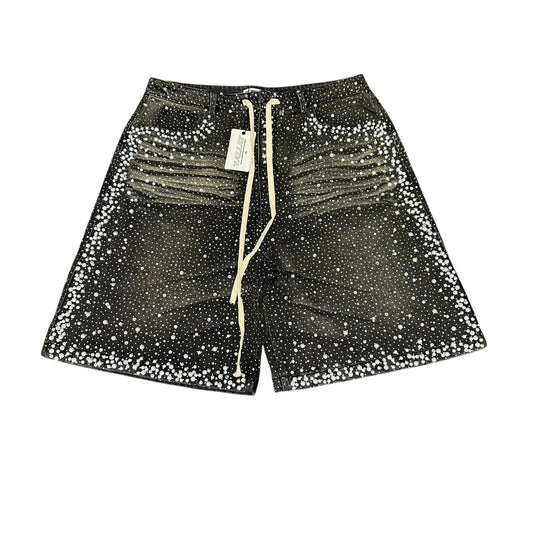 Brand New Vale Forever Black Rain Storm Jorts