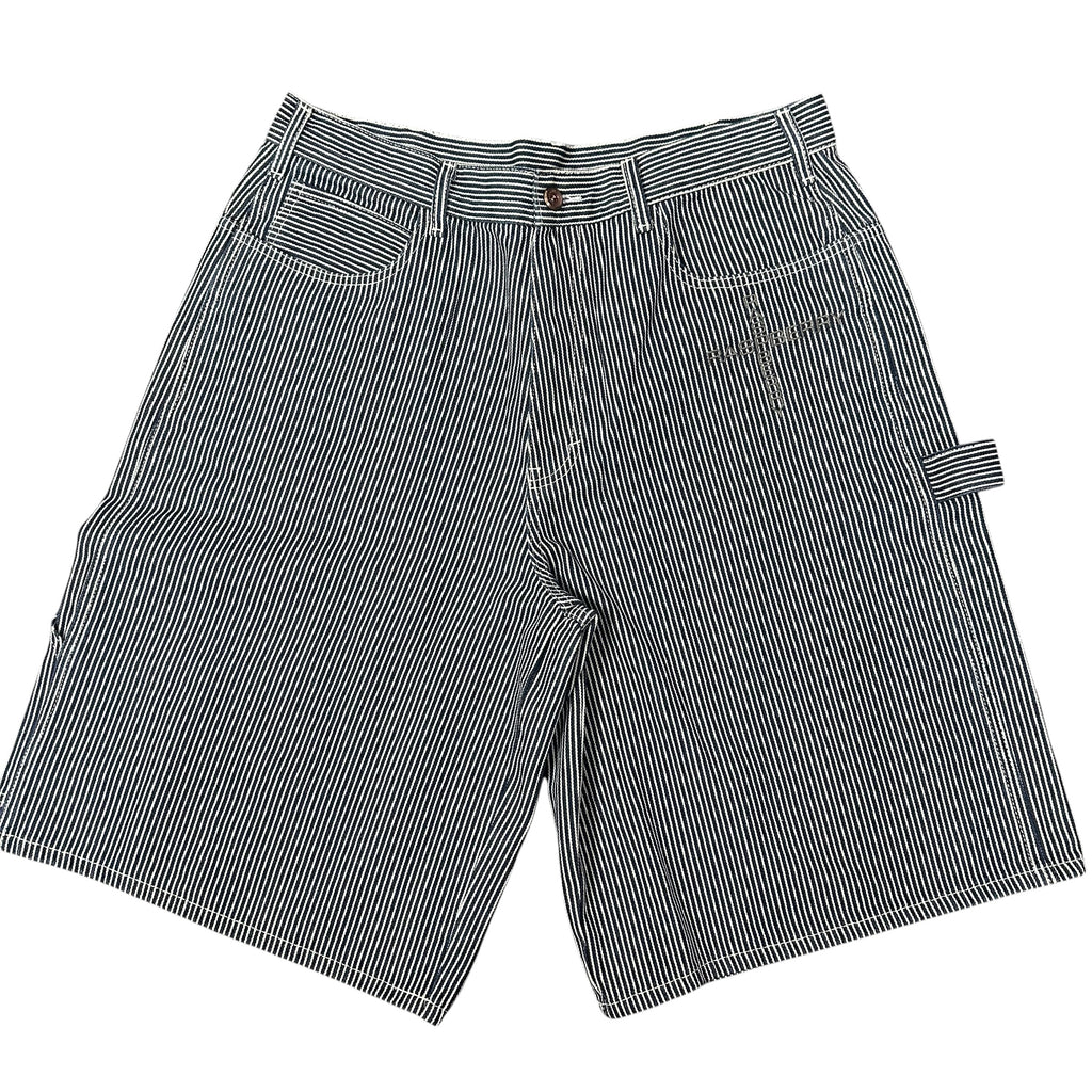 GV Gallery Raspberry Hills Pinstripe Denim Shorts