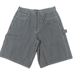 GV Gallery Raspberry Hills Pinstripe Denim Shorts