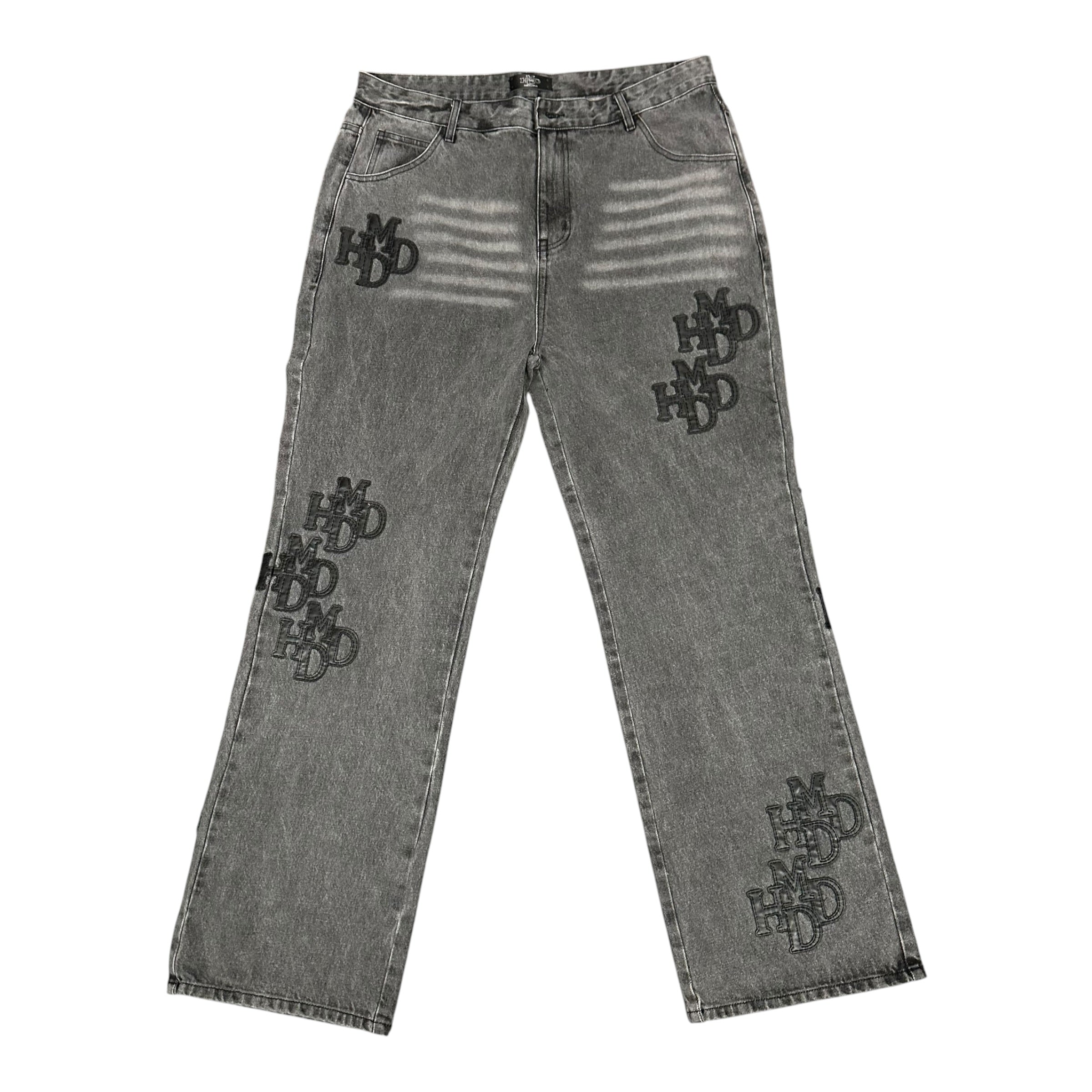 HMDD Grey Patch Jeans