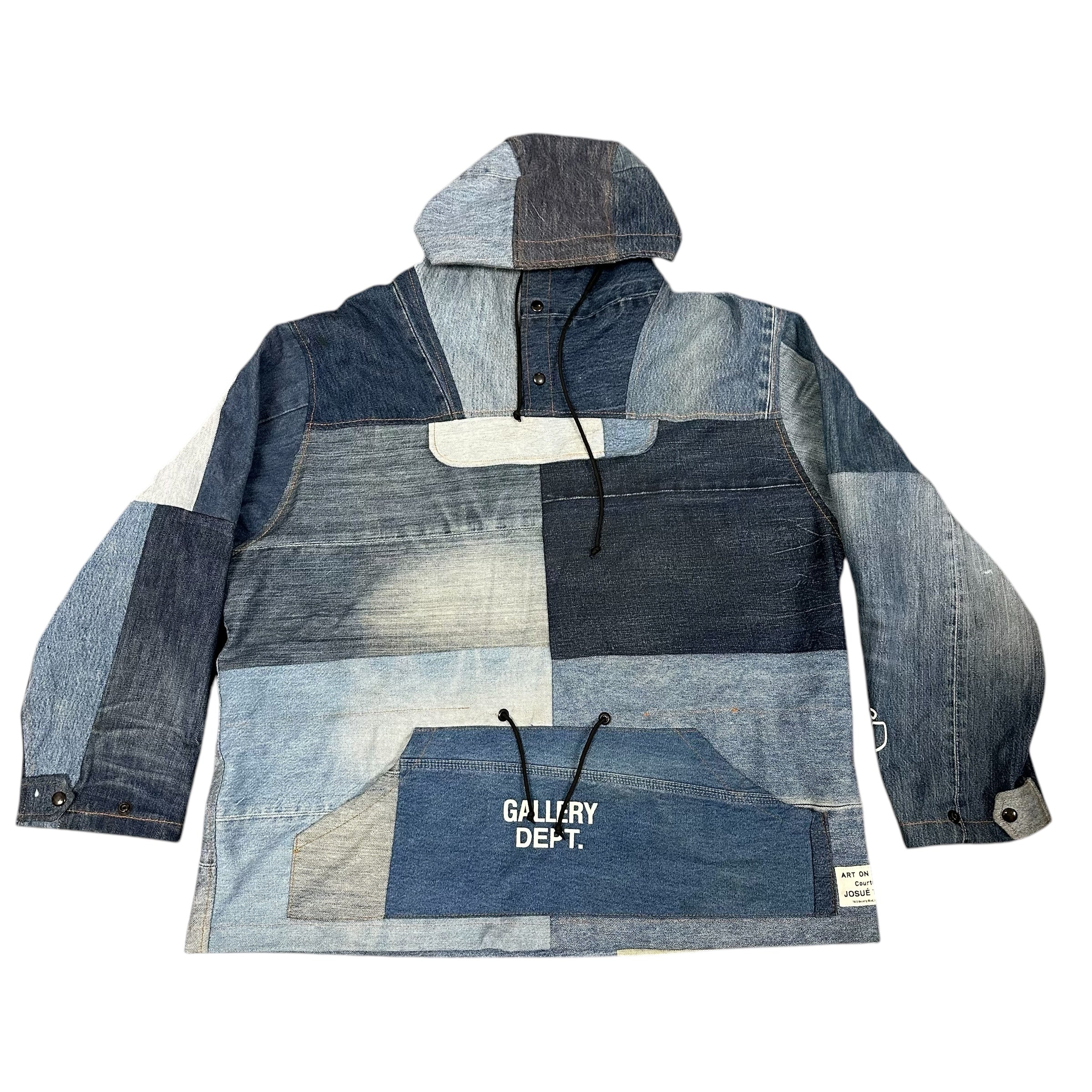 Gallery Dept Patch Denim Pullover Jacket