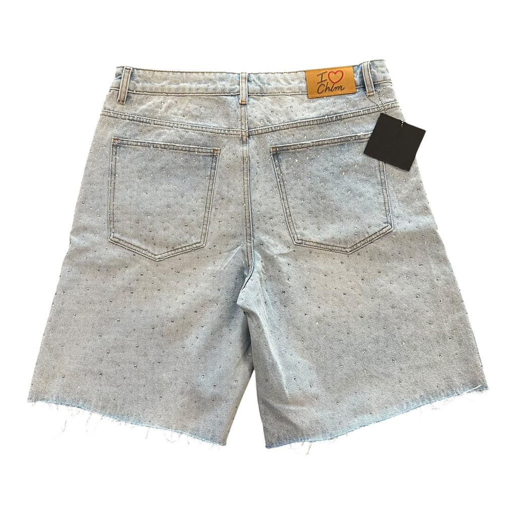 HMDD Rhinestone Jean Shorts