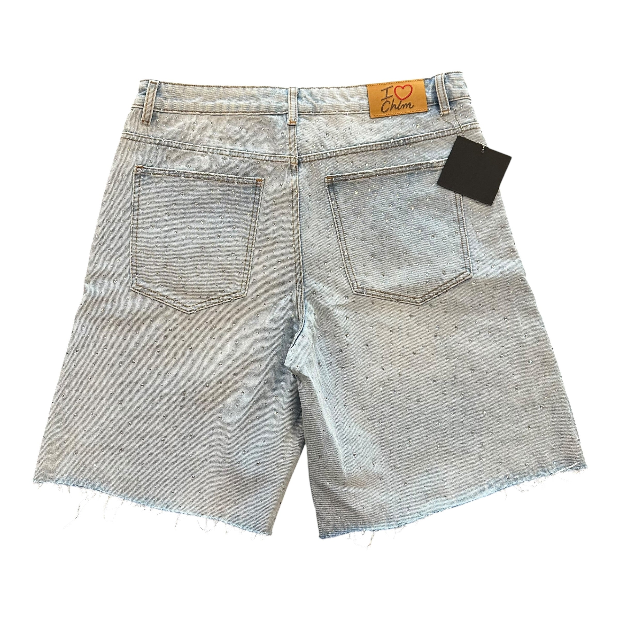 HMDD Rhinestone Jean Shorts