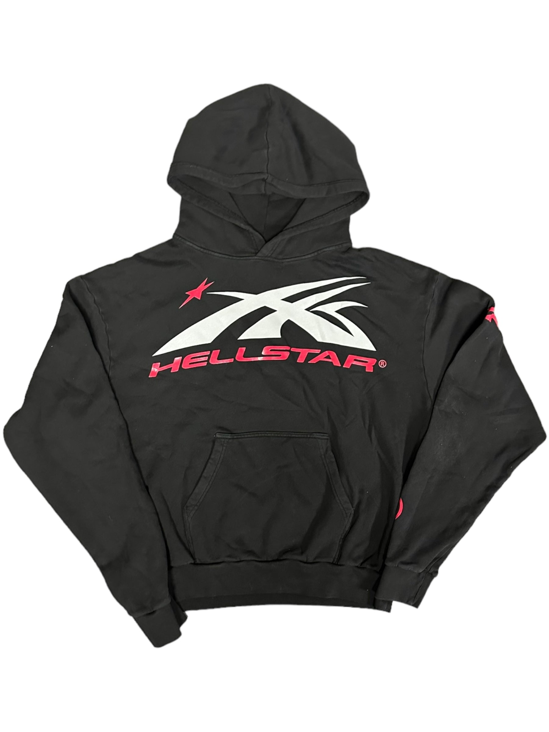 HELLSTAR GEL SPORT LOGO HOODIE BLACK (XF0E6Z) – Good Times