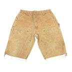 Vintage Carhartt Khaki Double Knee Shorts(38)