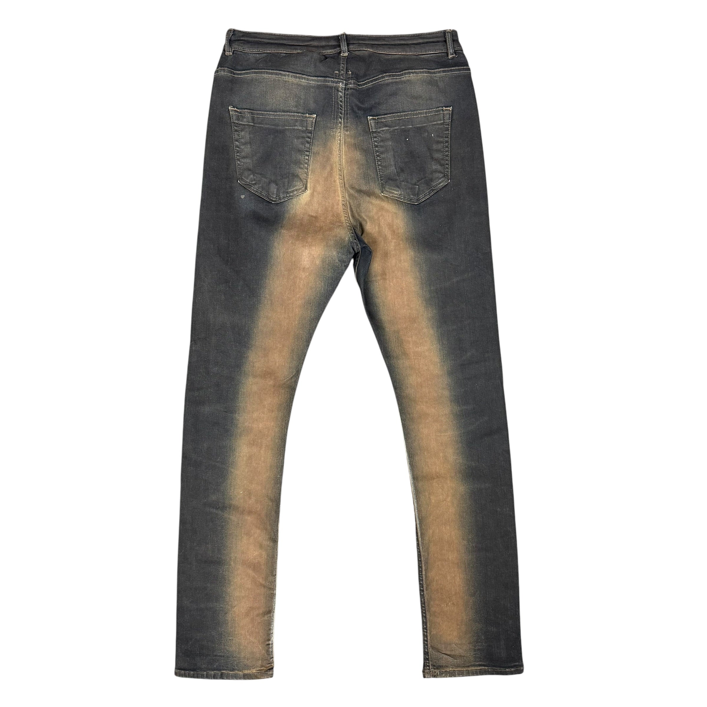 Rick Owens DRKSHDW “Mud” Detroit Cut Jeans
