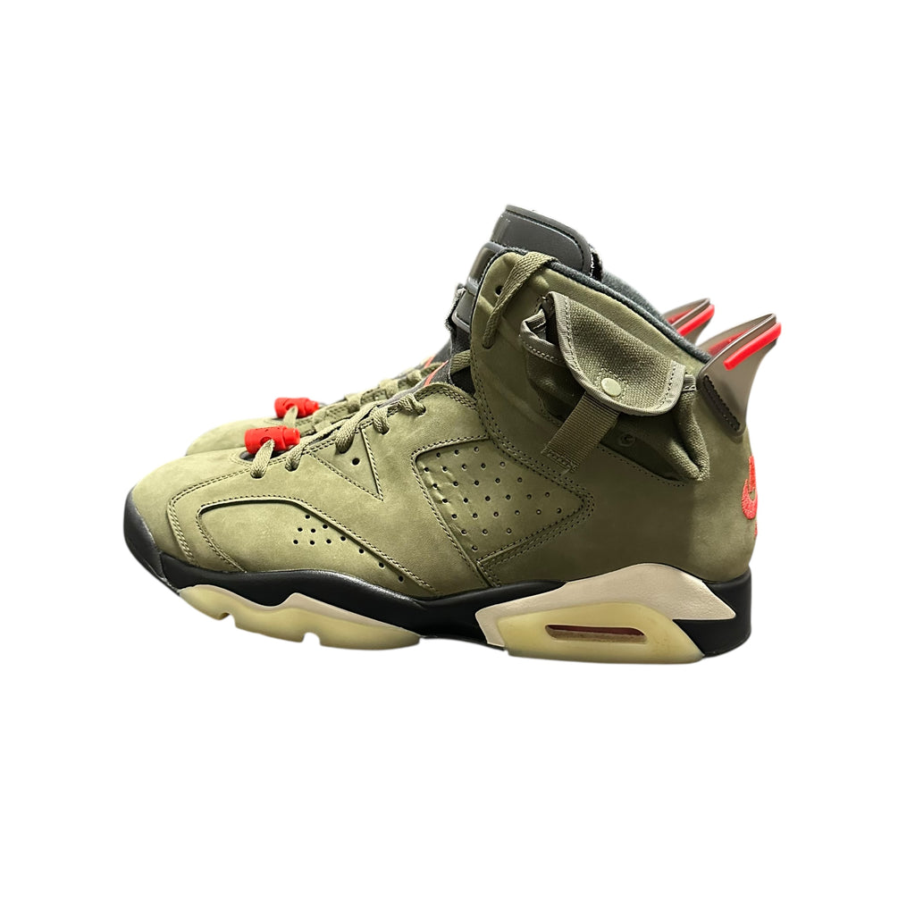 Travis Scott Jordan 6 Olive Green