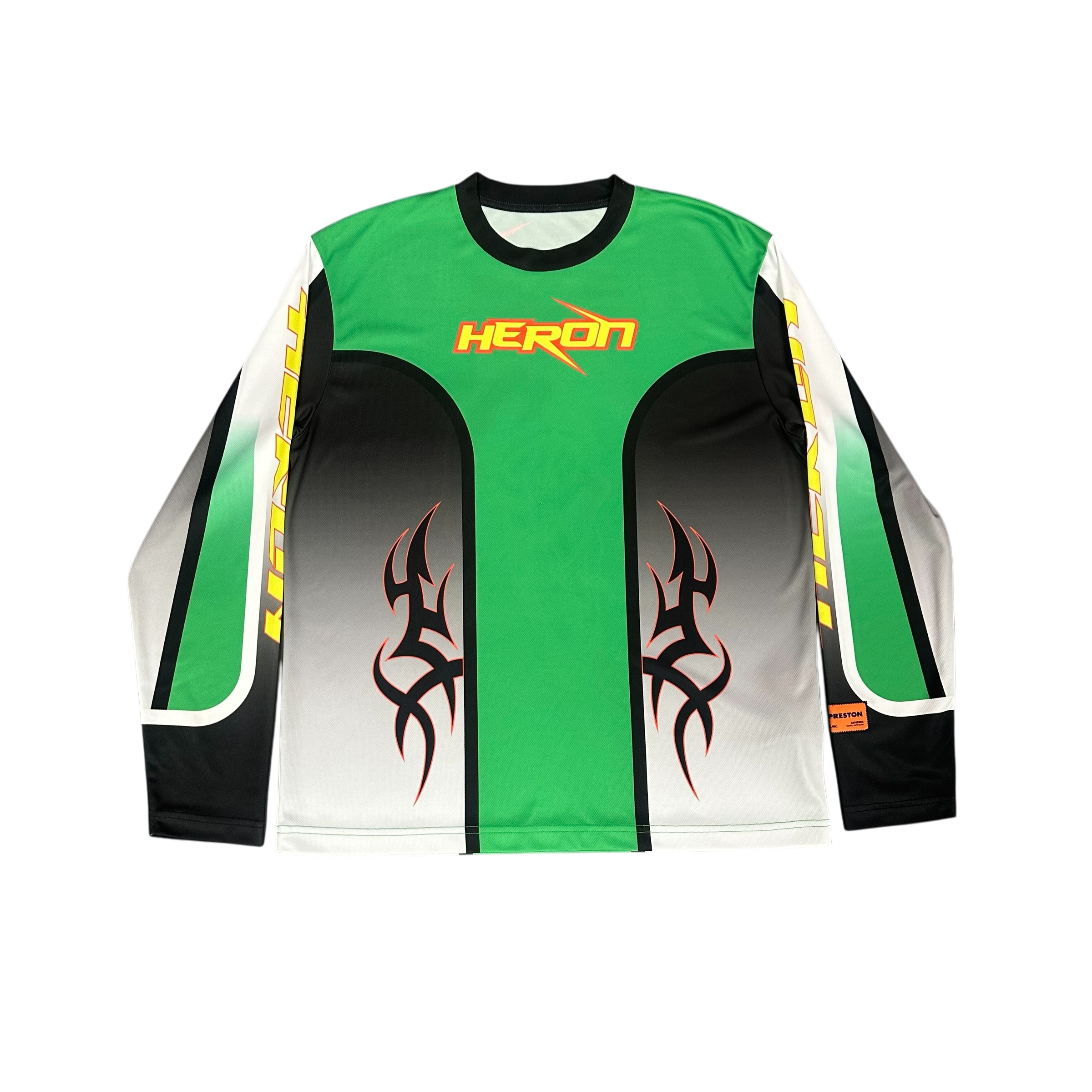 Green Heron Preston Joker Dry Fit LS Tee