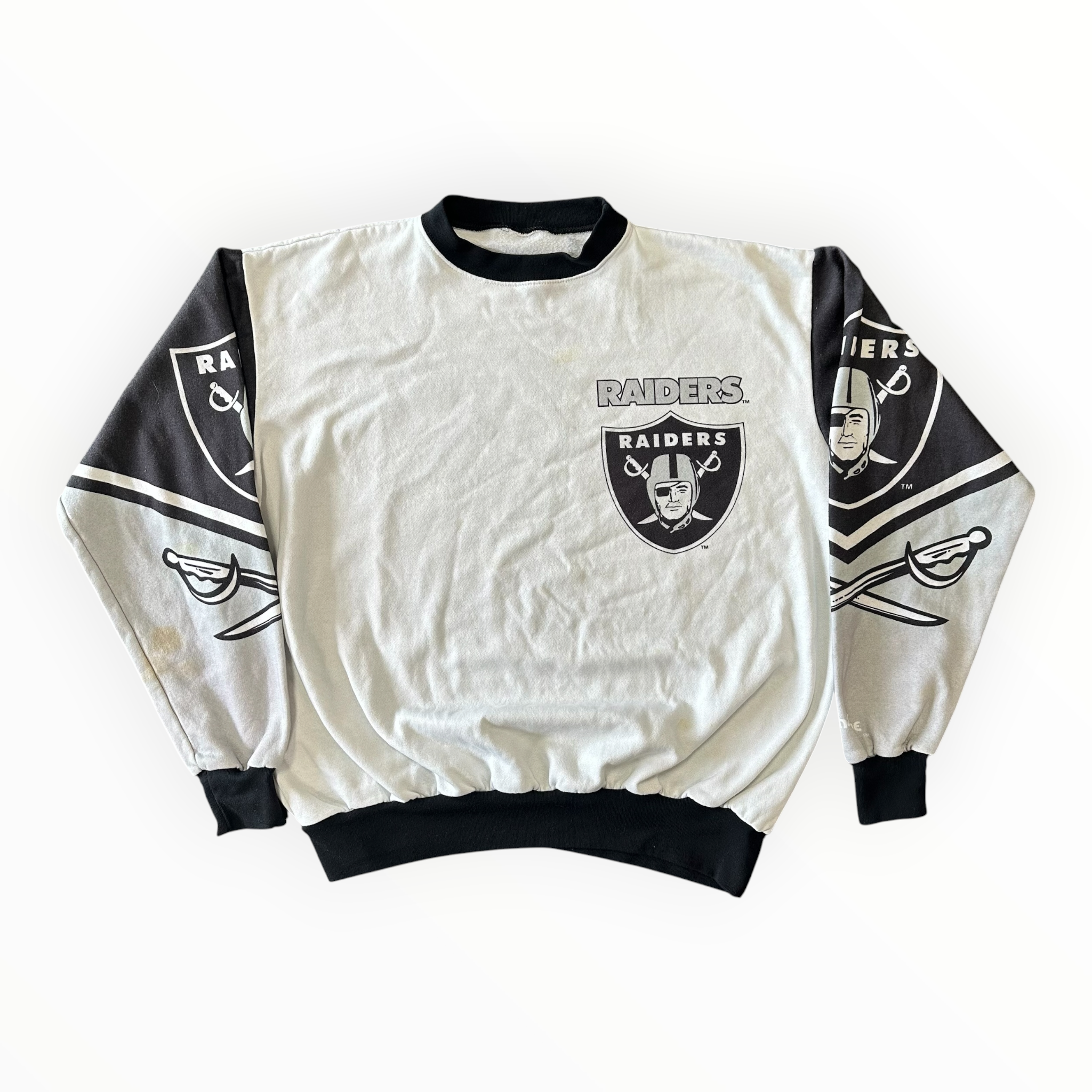 Vintage Raiders Chalk Line Crewneck
