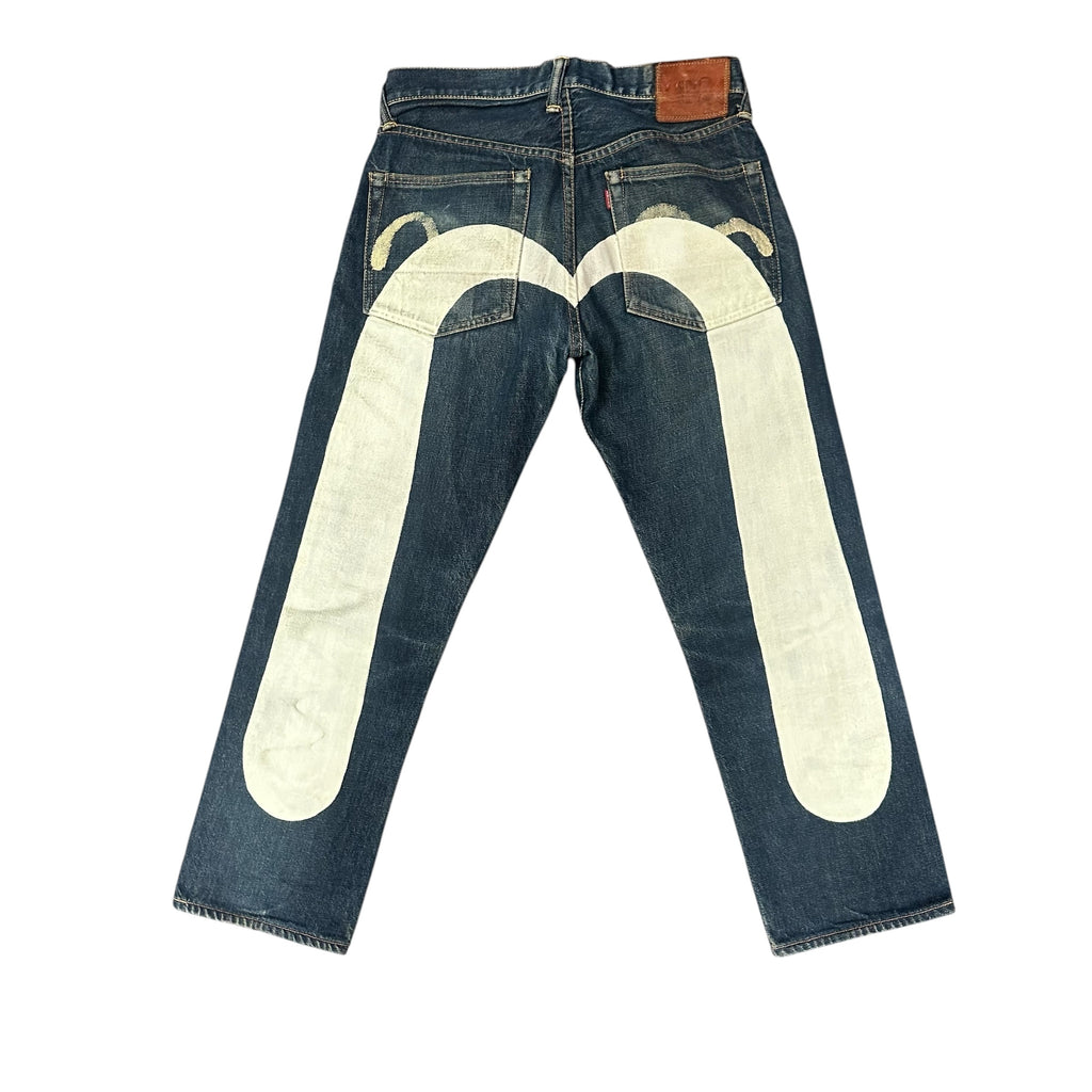 Vintage Evisu Blue/White Jeans