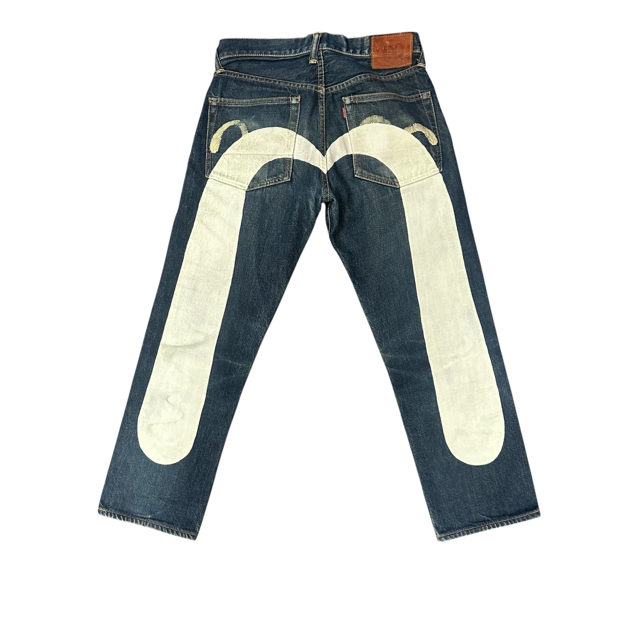 Vintage Evisu Blue/White Jeans
