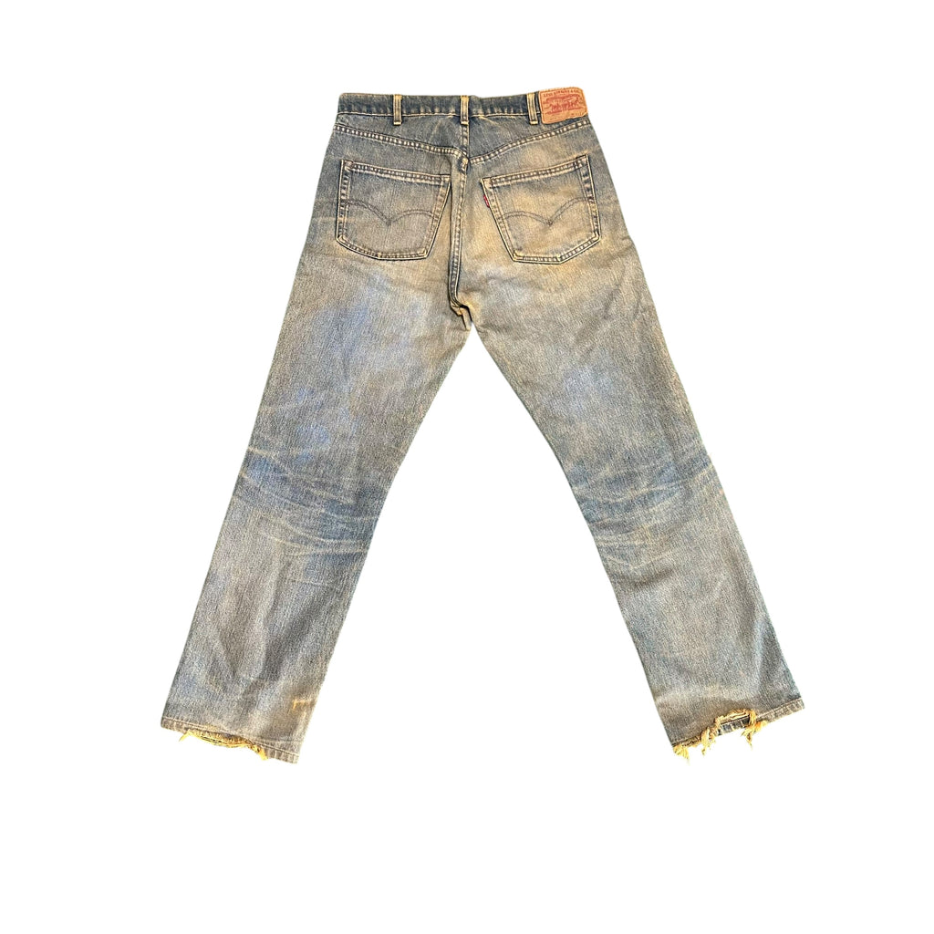 In House Hand Dyed Denim Jeans