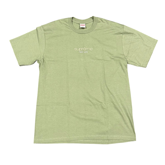 Supreme Classic Logo Tee Olive