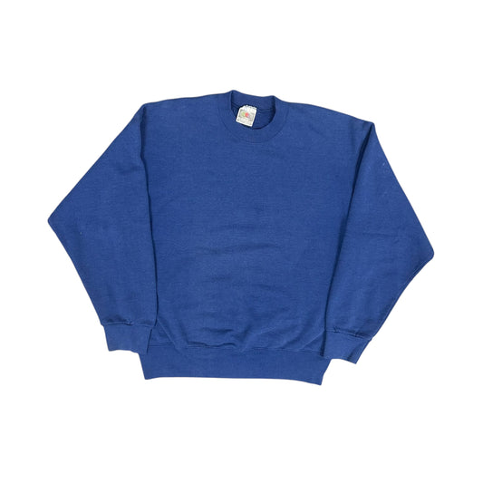 Vintage Blue Fruit of Loom Crewneck