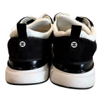 Chanel Grey/Black Trainers Low