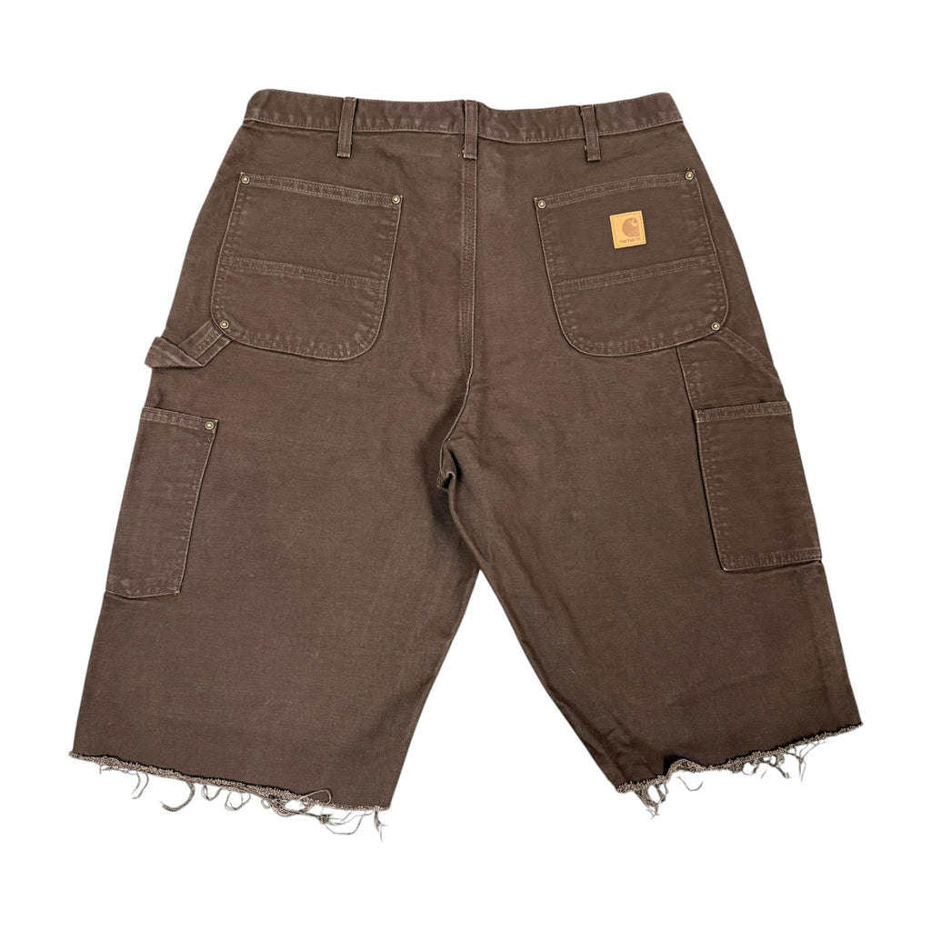 Brown Carhartt Double Knee Shorts