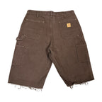 Brown Carhartt Double Knee Shorts