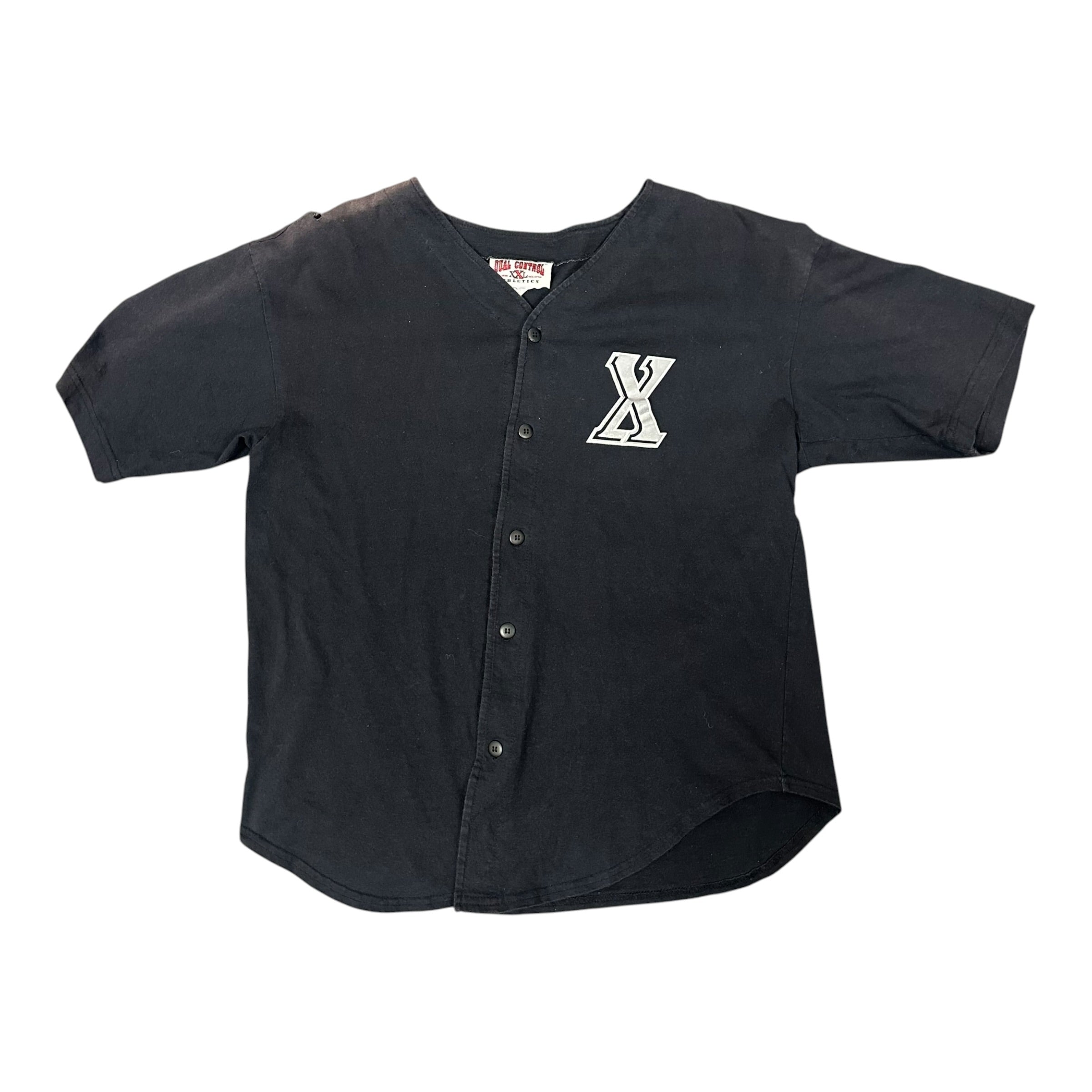 vintage 90s Malcolm X baseball jersey