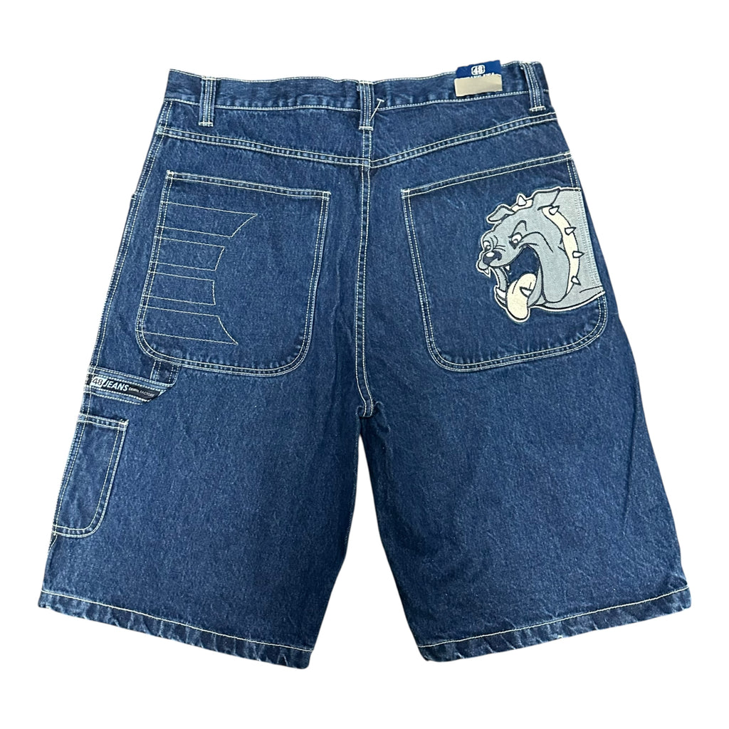 Loco Streetwear Denim Shorts Blue