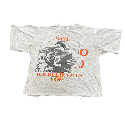 Vintage Grey OJ Simpson Shirt