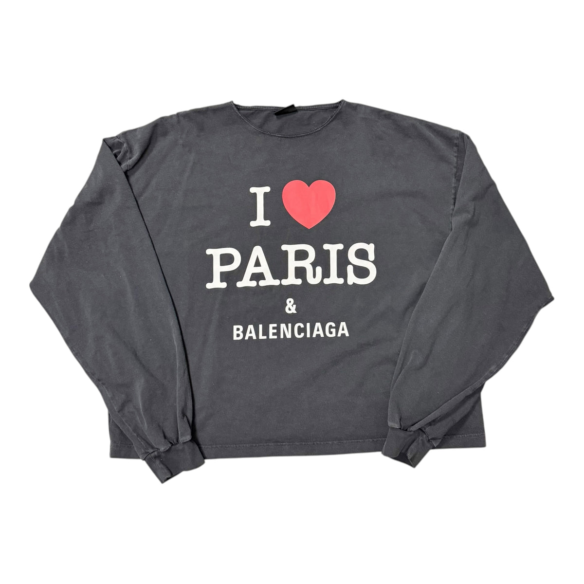 I Love Paris & Balenciaga LS