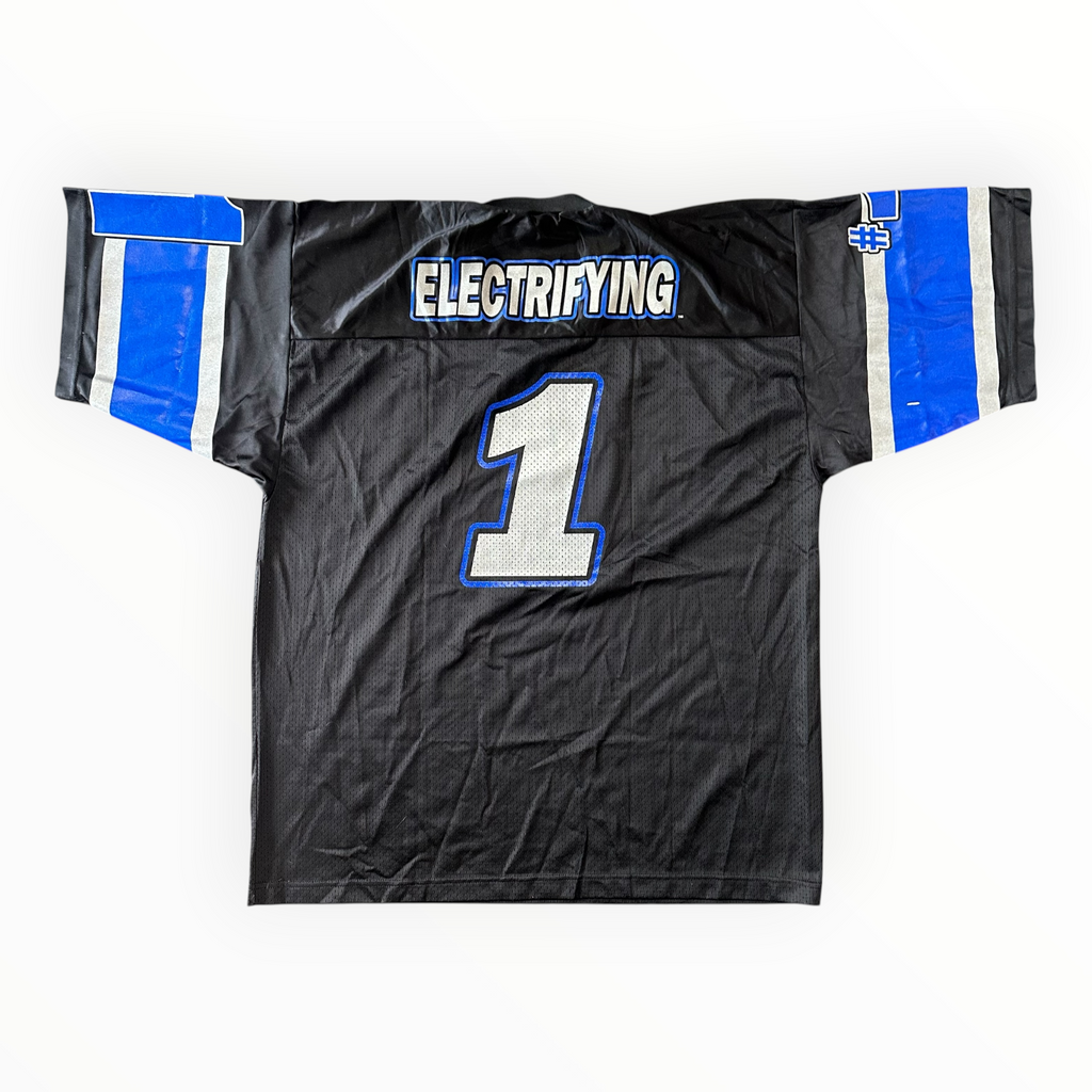 Vintage The Rock Bull Blk/Blue Football Jersey