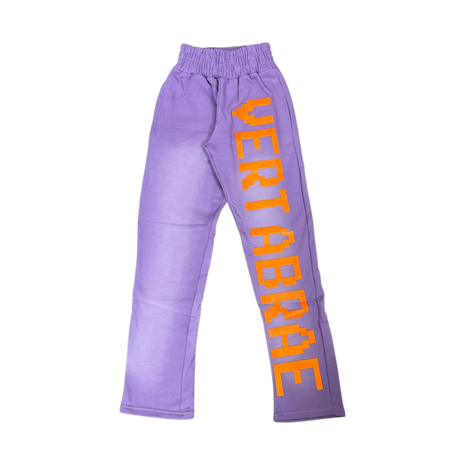 Vertabrae Purple/Org Sweatpants