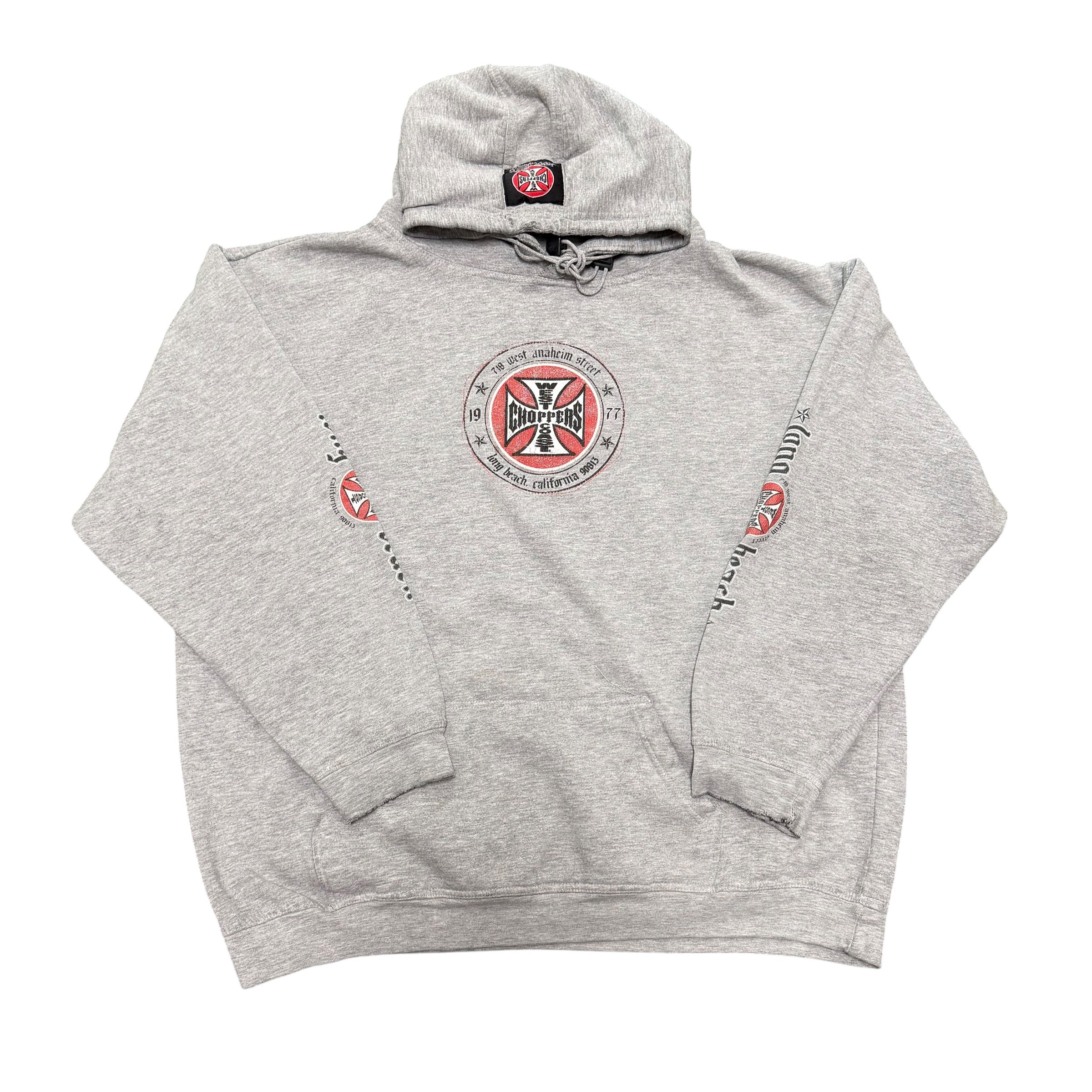 Grey West Coast Choppers Hoodie