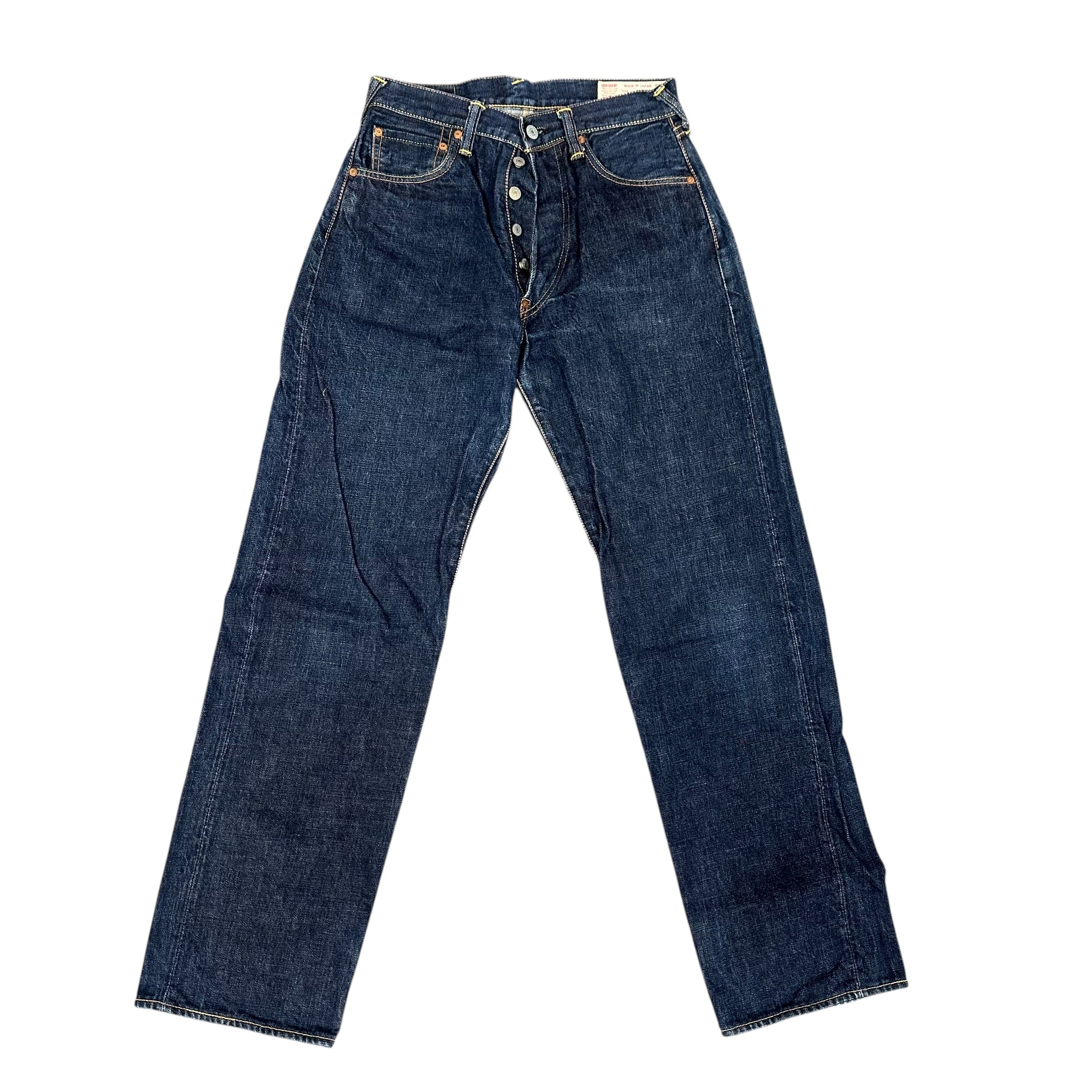 Vintage Evisu Blue/Orange Jeans