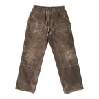 Vintage Carhartt Brown Distressed Double Knee(34x32)