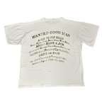 Wanted Good Man White Shirt